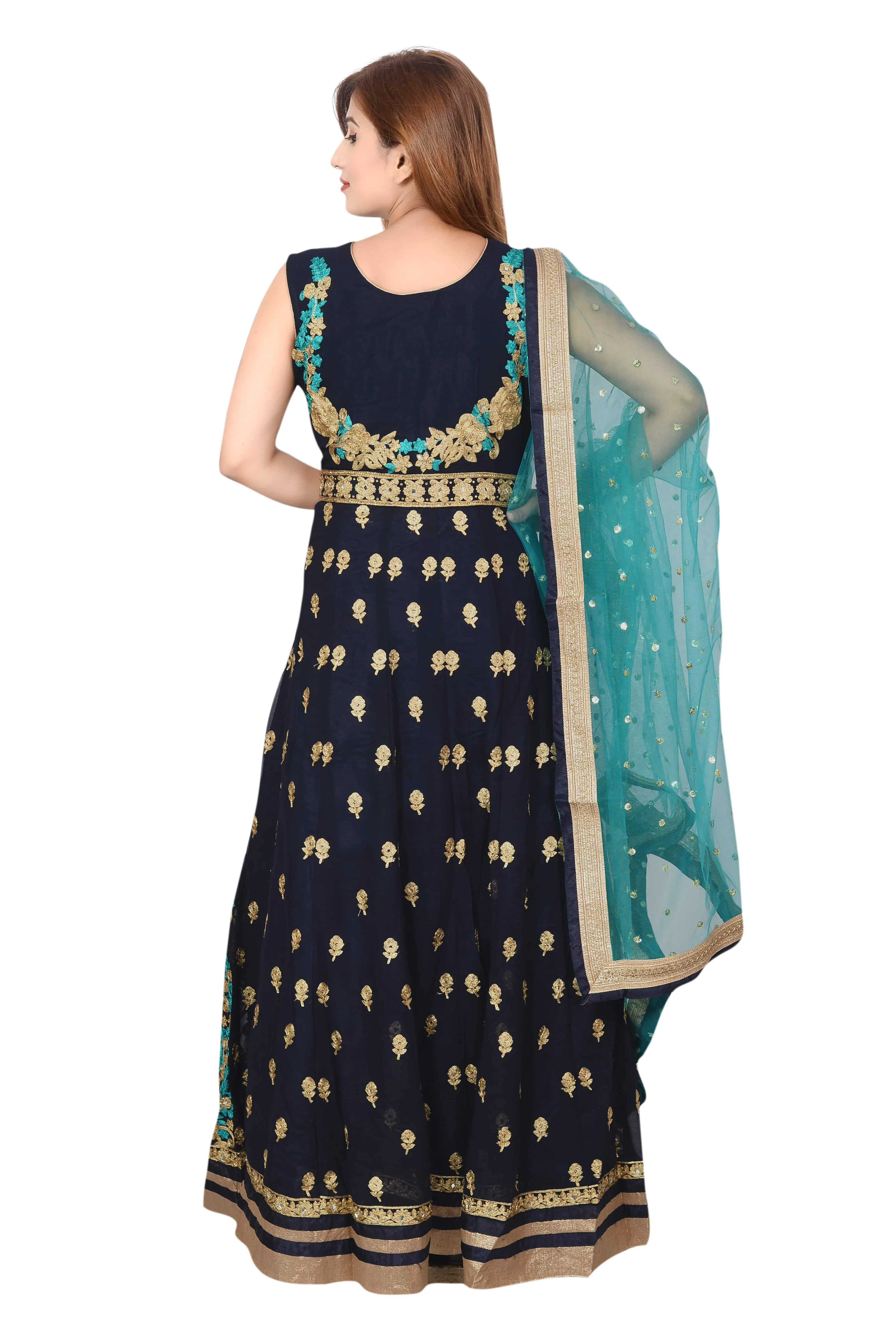 Navy Blue Kurti