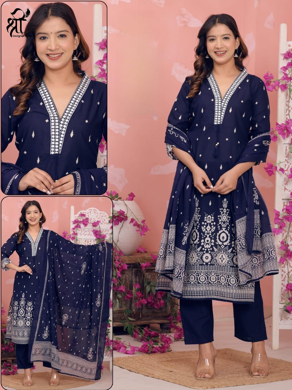 Navy Blue Kurti In Rohtak